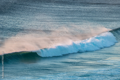 Wallpaper Mural background of ocean landscape with beautiful waves Torontodigital.ca