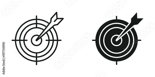 Comparison of target designs with and without crosshairs for precision aiming