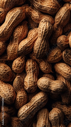 Wallpaper Mural Raw peanuts in shells, close-up Torontodigital.ca