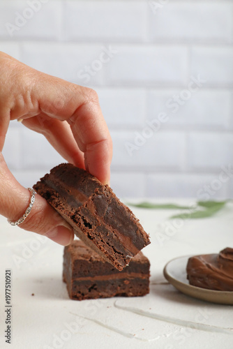 Obraz na płótnie brownie