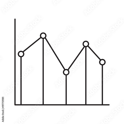 Business Data Financial Chart Minimalist