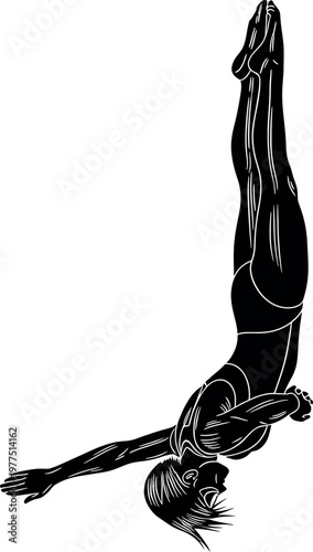Elegant greyhound silhouette a striking black and white illustration of a sleek athletic dog in a resting pose