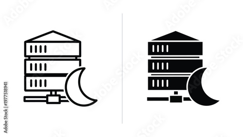Comparison of traditional and modern database backup methods illustrated with icons