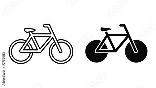 Comparison of a standard bicycle and a fixed-gear track bicycle