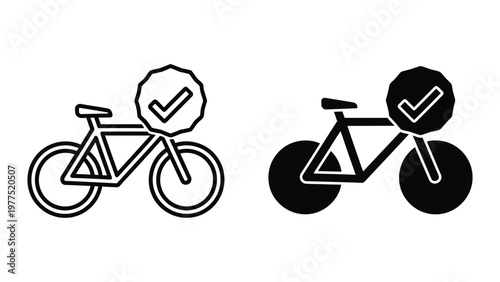 Comparison of road bike and time trial bike with approved indicators