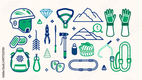 set of kitchen utensils