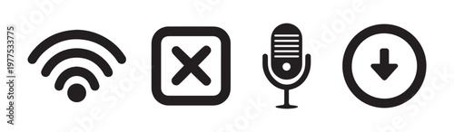 web connectivity and communication icons vector illustration