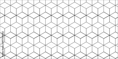 Abstract white grid presentation surface mosaic tiles minimal tech bee website science element grid overlay white hexagon futuristic technology geometric texture background.