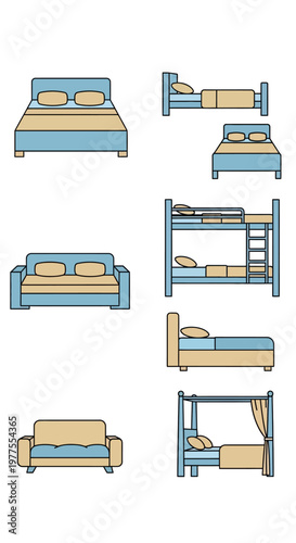 Beds and Bunk Beds Furniture.