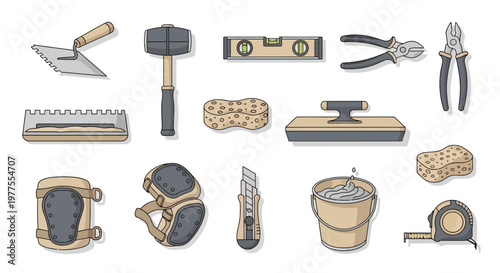 Collection of various hand tools.