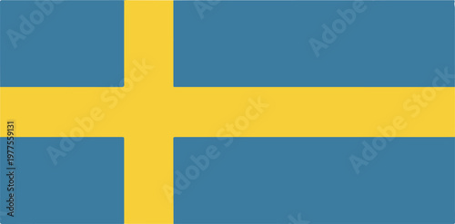 National flag of sweden, official colors and proportions