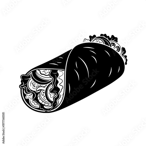 unrolled ancient papyrus scroll with hieroglyphics and royal crown illustration