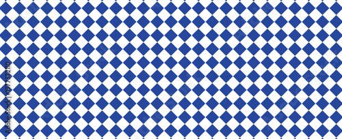 seamless geometric pattern, Seamless geometric diamond pattern in two tone blue. blue diamond checkerboard, chessboard seamless Repeat seamless pattern design for fabric printing or background