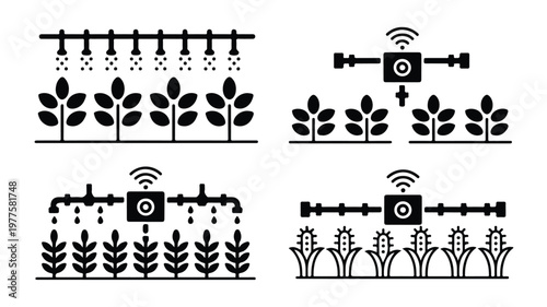 Smart farm technology and precision irrigation systems for efficient agriculture  modern farming methods