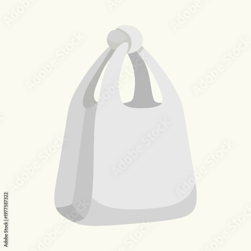 A minimalist and softly styled design of a tote bag, showcasing simplicity and elegance, ideal for fashion and lifestyle themes in a clean artistic approach.