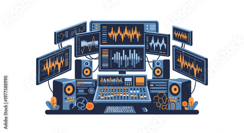 A clean, modern isometric block suggests growth, stability, and innovative solutions. Perfect for showcasing corporate strategies or adding a touch of