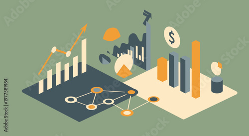 A modern abstract design evokes a sense of structure and stability, ideal for website backgrounds, marketing materials, or editorial content needing a