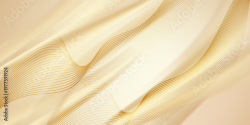 Abstract luxury gold ray on gold background. with gold lighting effect sparkle. Frame for product design.