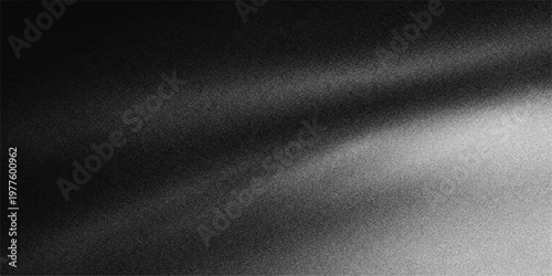 Tableau sur toile A dark grunge black leather and rough metal material texture featuring a macro p