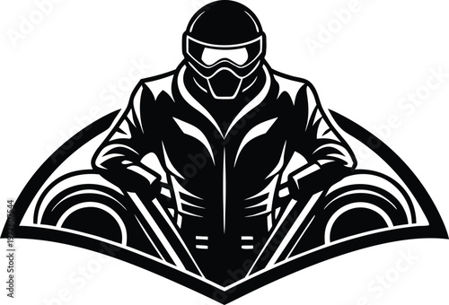 Black and white of a hooded figure with a scythe on a transparent background grim reaper