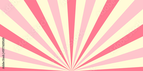 Valentine day Radiance Beam Pattern, Sunrise lines background