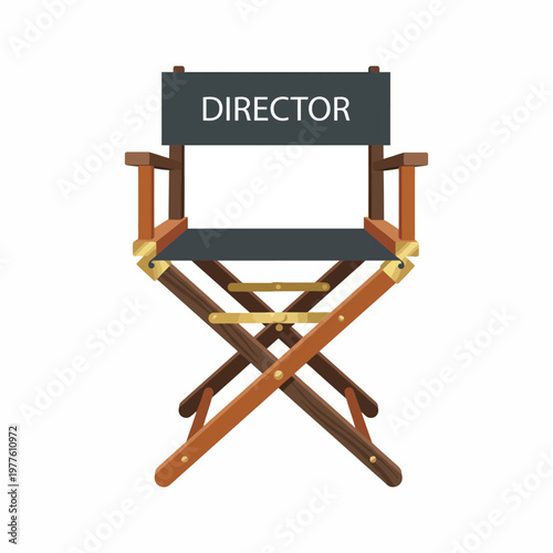 This image captures a traditional director's chair with the word 'DIRECTOR' prominently displayed, symbolizing authority and creativity in the film industry.