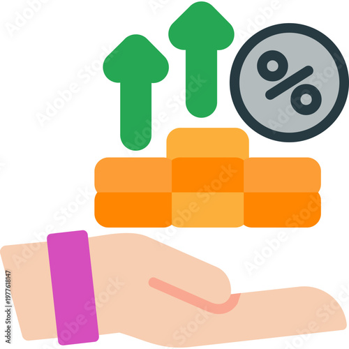Interest Rate Icon