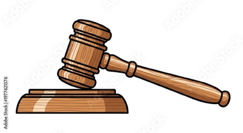 Justice gavel isolated icon vector illustration graphic design, vector illustration. . white background