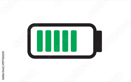 Battery Level Indicator Vector Illustration