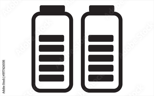 Battery Level Indicator Vector Illustration