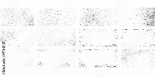 Vintage abstract black and white grunge background with a dirty textured surface featuring a rough stone and concrete cement pattern for a weathered wallpaper design