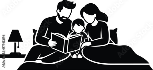 Celebrating global day of parents a loving family reading together honoring parental bonds and support