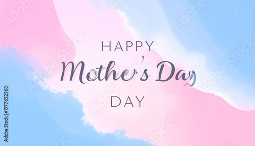 Soft watercolor background with 