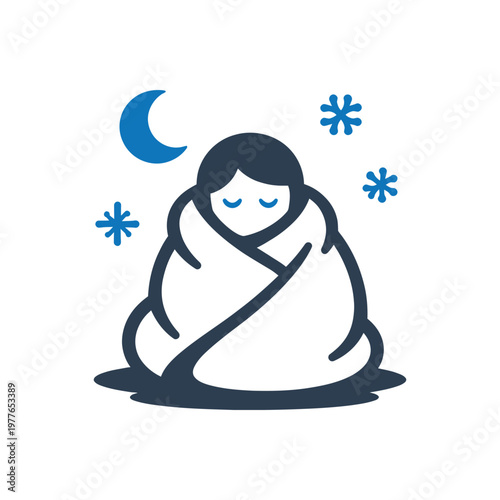 Night Winter Slumber Icon