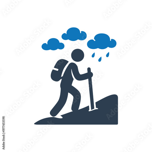 Persistence Through The Rain Icon