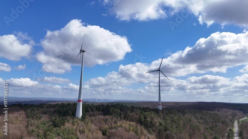 Windkraftanlagen im Odenwald
