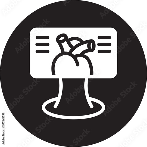 x ray glyph icon