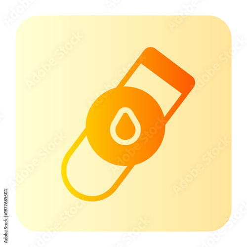 test tube gradient icon