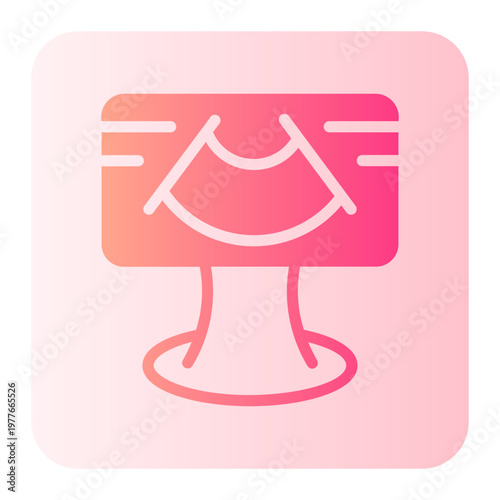 ultrasound gradient icon