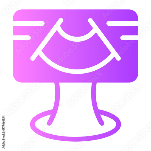 ultrasound gradient icon