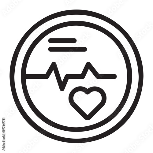 Health Tracker line icon