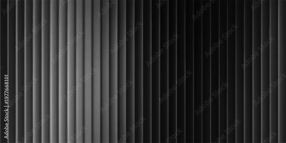Obraz premium abstract, vertical lines with gradient contrast, evokes a sense of modern design. The composition utilizes clean, parallel lines to create a visually striking pattern.
