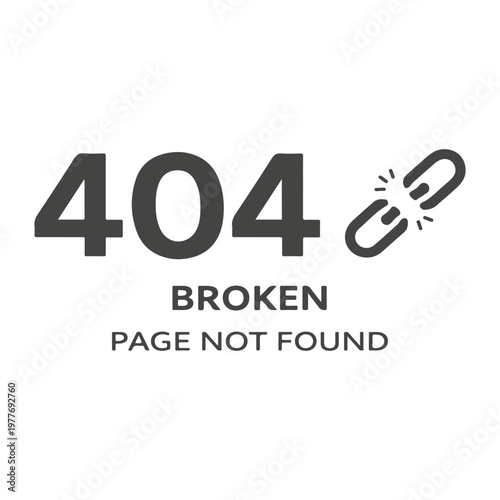 404 error page broken
Vector 404 page illustration