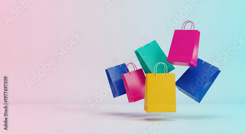 colorful shopping bags