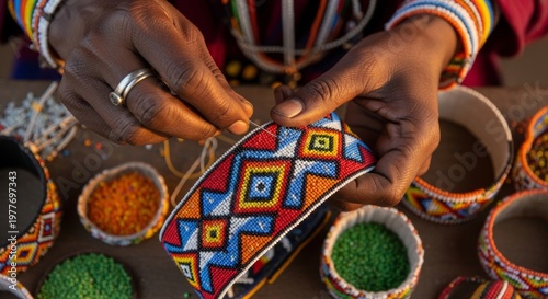 Handmade Maasai jewelry showcasing vibrant colors, traditional craftsmanship, and cultural artistry.
