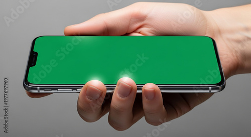 mobile phone in hand