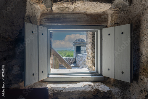 Tableau sur toile Fort Matanzas National Monument in St