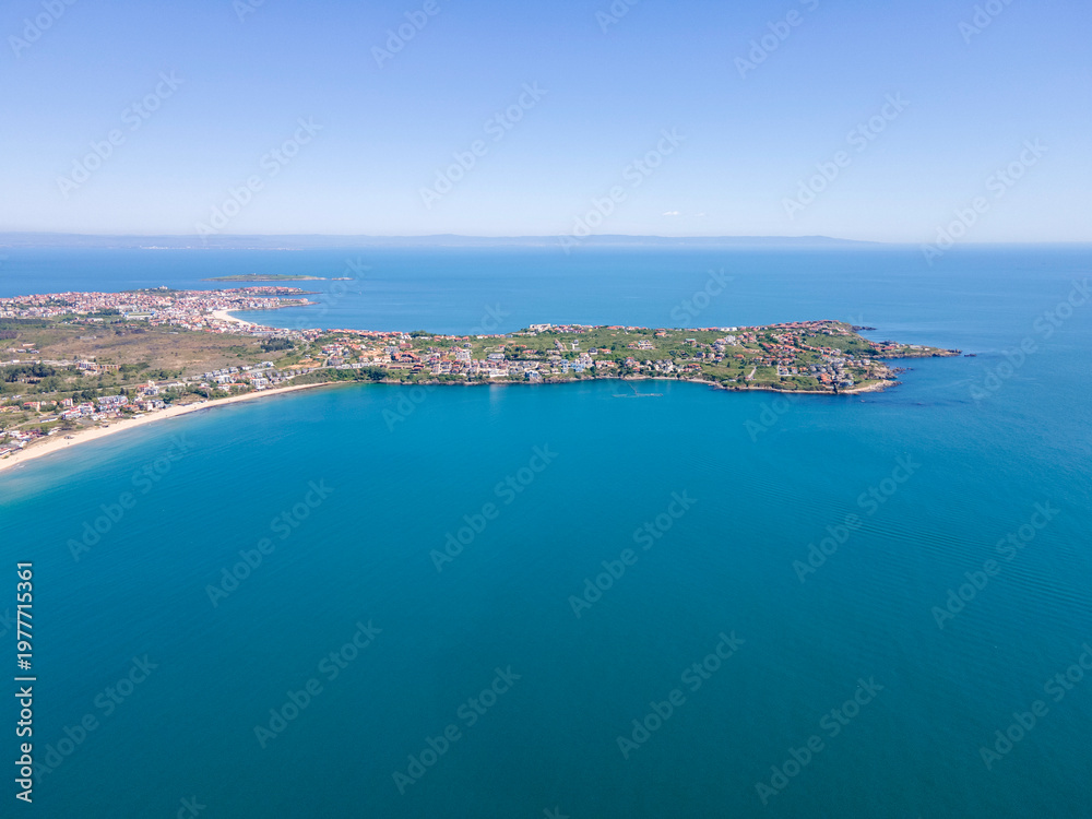 Obraz premium Black Sea coast near Smokinya Beach, Bulgaria