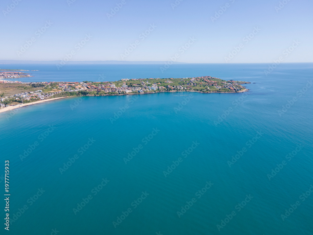 Fototapeta premium Black Sea coast near Smokinya Beach, Bulgaria
