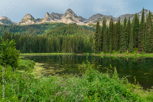 lake in the mountains
